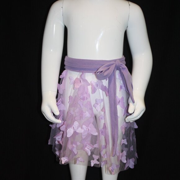 Lavender Butterfly Ballet Skirt | Hand Crafted - Picture 5 of 6